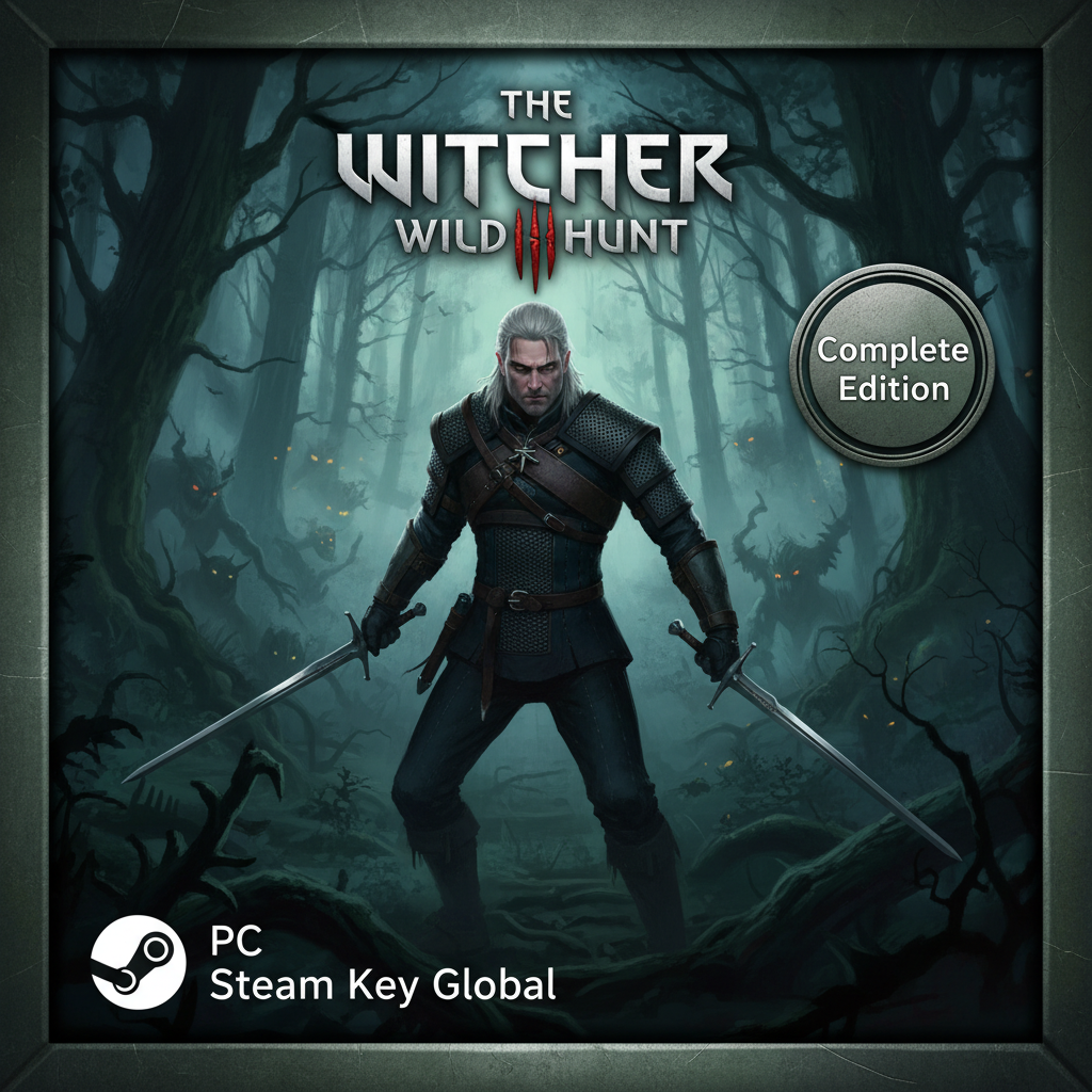 The Witcher 3 Wild Hunt Complete Edition Steam Key Global